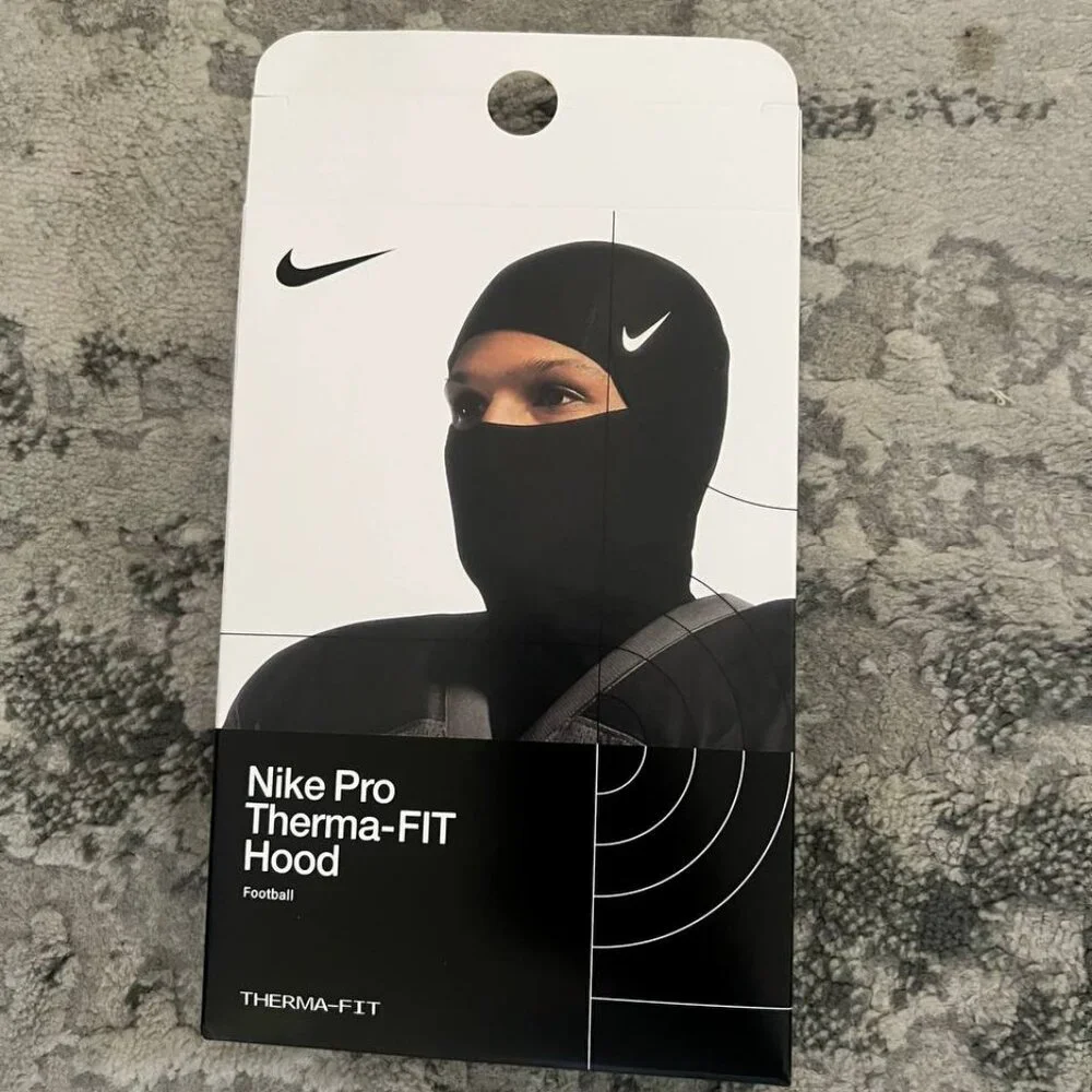 Nike Pro Therma-Fit Hyperwarm Hood Ski Mask Black